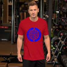 Load image into Gallery viewer, Short-Sleeve Unisex Tee Royal Logo